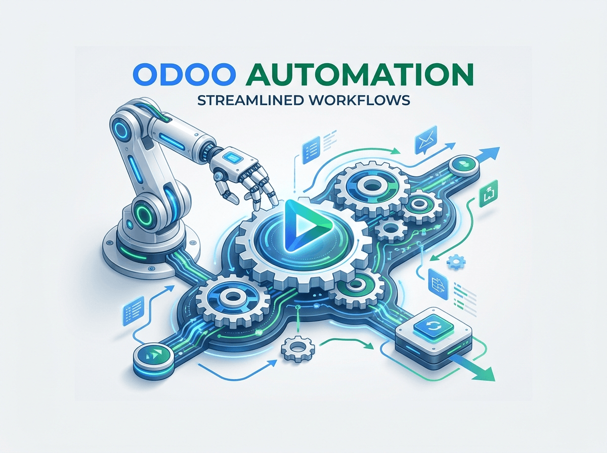 Odoo Automation course illustration