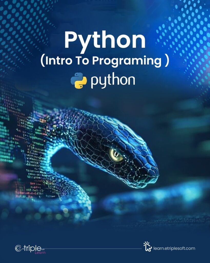 Python - intro to programing